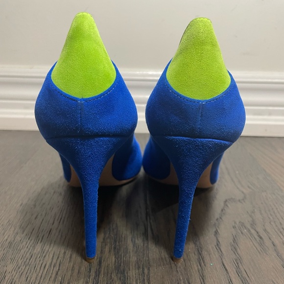 Brian Atwood Suede Pumps - Picture 4 of 5